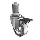 3-1/2-40-113G 19C PL Jarvis Swivel Caster