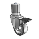 3-1/2-40-113P 21 PL GS Jarvis Swivel Caster