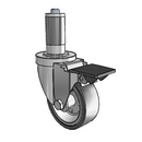 3-1/2-40-113 17B PL Jarvis Swivel Caster