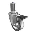 3-1/2-40-113 19C PL Jarvis Swivel Caster