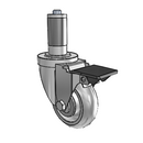 3-1/2-40-213GD 17B PL GS Jarvis Swivel Caster