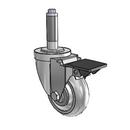 3-1/2-40-213GD 9 PL GS Jarvis Swivel Caster