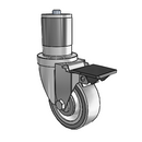3-1/2-40-213GF 21 PL GS Jarvis Swivel Caster