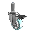 3-1/2-40-213MF 13 PL Jarvis Swivel Caster