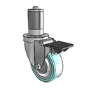 3-1/2-40-213MF 19A PL Jarvis Swivel Caster