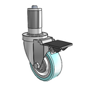 3-1/2-40-213MF 19C PL Jarvis Swivel Caster