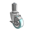 3-1/2-40-213MF 19C VL Jarvis Swivel Caster