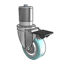 3-1/2-40-213MF 21 PL Jarvis Swivel Caster