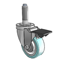 3-1/2-40-213MF 9 PL Jarvis Swivel Caster