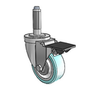 3-1/2-40-213MF 9 PL GS Jarvis Swivel Caster