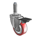 3-1/2-40-213RTF 9 PL Jarvis Swivel Caster