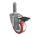 3-1/2-40-213RTF 9 PL GS Jarvis Swivel Caster