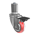 3-1/2-40-213RTR 19A PL Jarvis Swivel Caster