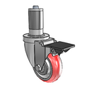 3-1/2-40-213RTR 19C PL Jarvis Swivel Caster