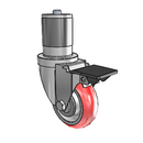 3-1/2-40-213RTR 21 PL GS Jarvis Swivel Caster