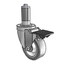3-1/2-40-314GF 15 PL Jarvis Swivel Caster