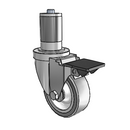 3-1/2-40-314GF 19A PL Jarvis Swivel Caster