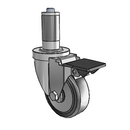 3-1/2-40-452 17B PL Jarvis Swivel Caster