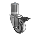 3-1/2-40-452 21 PL GS Jarvis Swivel Caster