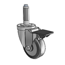 3-1/2-40-452 9 PL GS Jarvis Swivel Caster