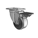 3-30-121 PLT2 PL GS Jarvis Swivel Caster