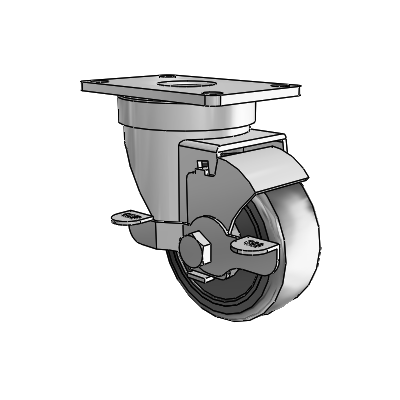 3-30-152 PLT2 VL GS Jarvis Swivel Caster