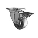 3-30-521 PLT2 PL GS Jarvis Swivel Caster