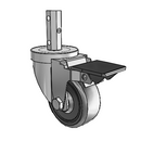 3-32-152 PL GS Jarvis Swivel Caster