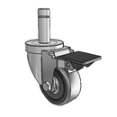 3-34-152 STEM1 PL Jarvis Swivel Caster