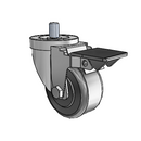 3-36-121 STEM1 PL GS Jarvis Swivel Caster