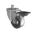 3-36-521 STEM1 PL Jarvis Swivel Caster