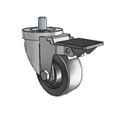 3-36-521 STEM4 PL Jarvis Swivel Caster