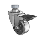 3-38-121 STEM3 PL GS Jarvis Swivel Caster