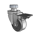 3-38-121 STEM4 PL Jarvis Swivel Caster