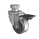 3-38-121 STEM4 PL GS Jarvis Swivel Caster