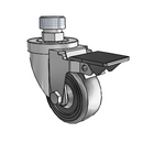 3-38-162 STEM3 PL Jarvis Swivel Caster