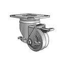 3.00317.449 BRK1 Colson Swivel Caster
