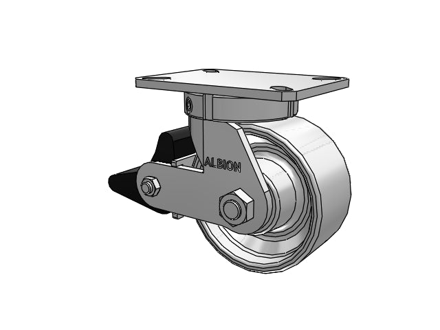 310CA06501SPATPPLB Albion Swivel Caster