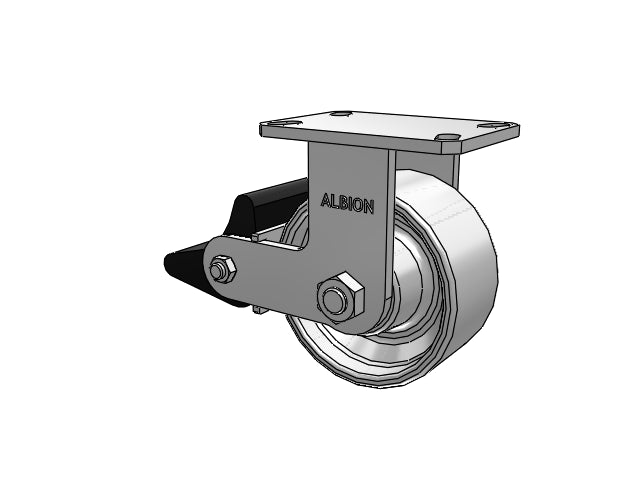 310CA06509RPLB Albion Rigid Caster