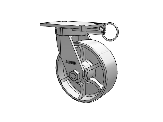 310CA08501SPATPL Albion Swivel Caster