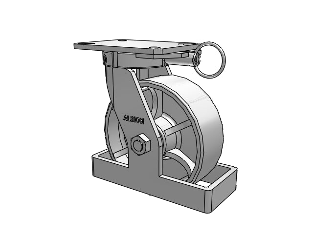 310CA08501SPATPTOL Albion Swivel Caster