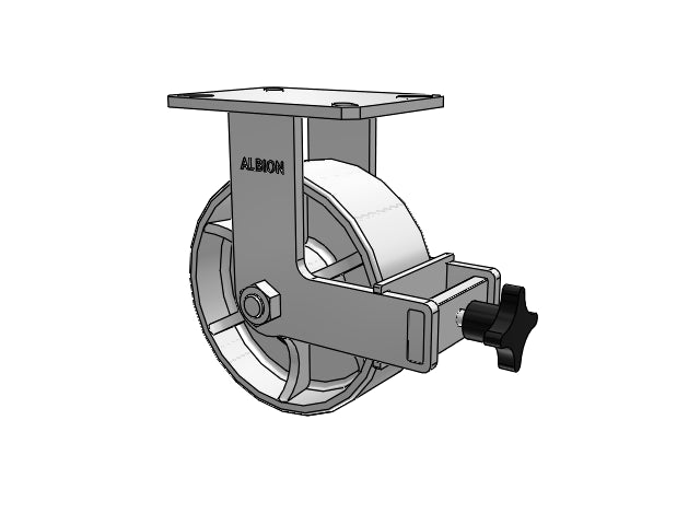 310CA08509RPATPFBB Albion Rigid Caster