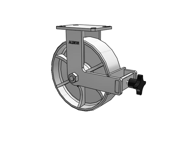 310CA10501RFBB Albion Rigid Caster
