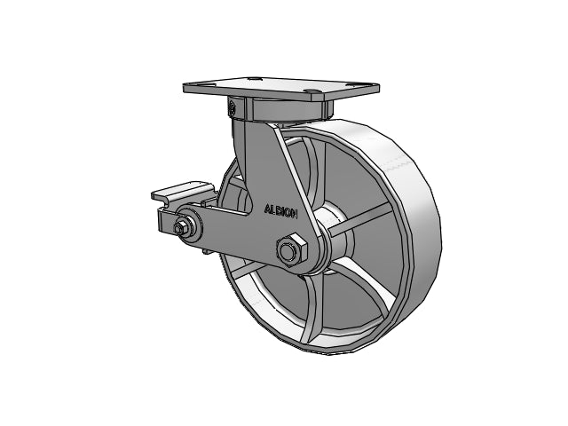 310CA10501SPATPP Albion Swivel Caster