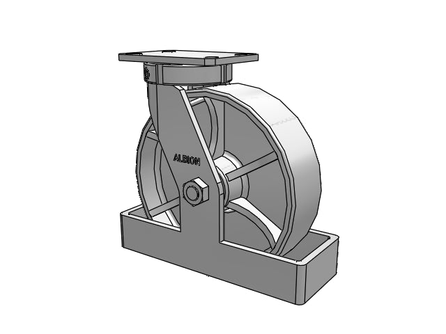 310CA10501STO Albion Swivel Caster