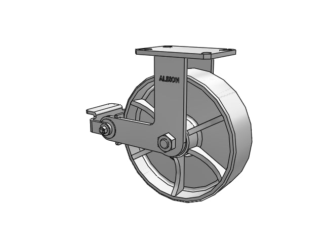 310CA10509RP Albion Rigid Caster