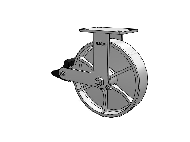 310CA12501RPATPPLB Albion Rigid Caster