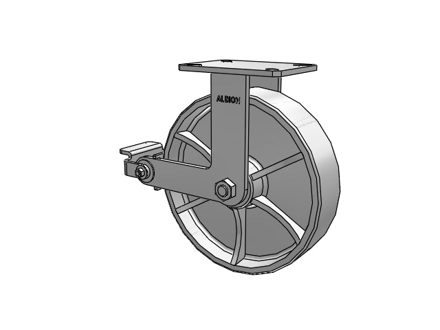 310CA12501RPATPP Albion Rigid Caster