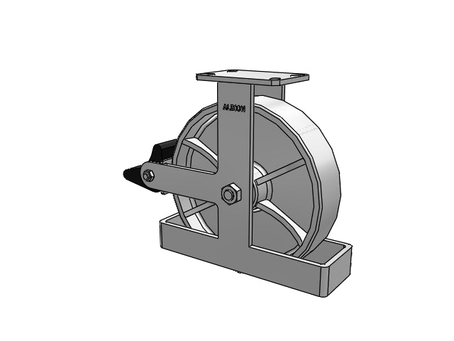 310CA12501RPLBTO Albion Rigid Caster