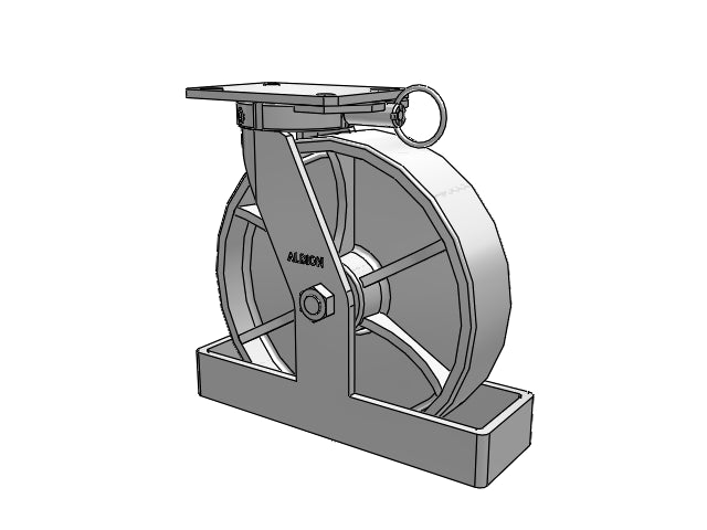 310CA12501SPATPTOL Albion Swivel Caster